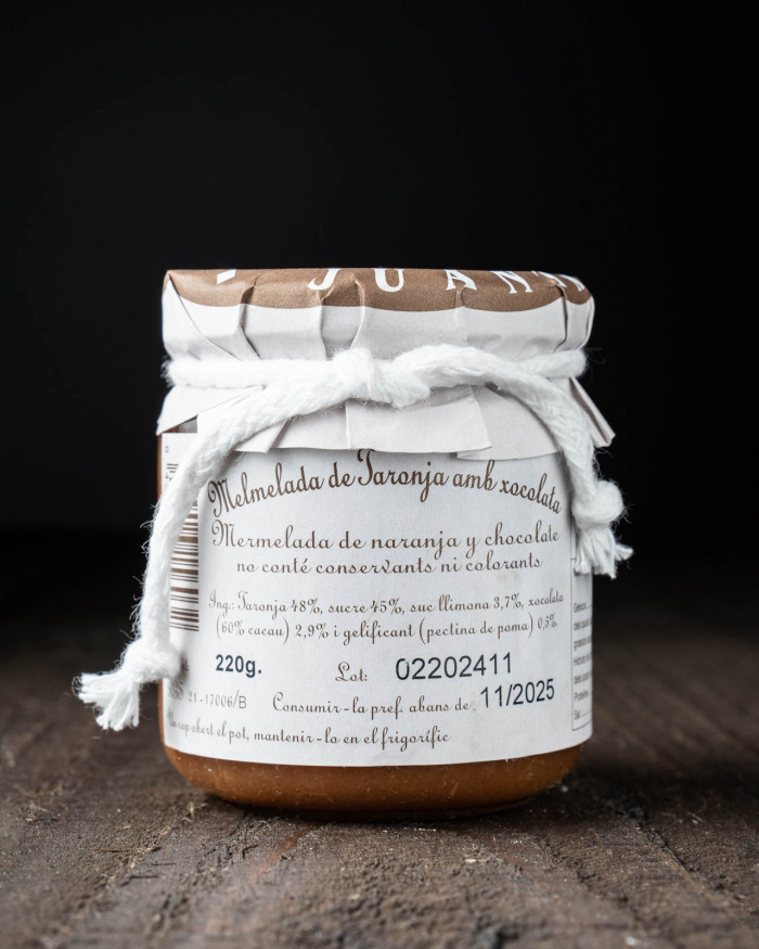 Mermelada de «Naranja y Chocolate»