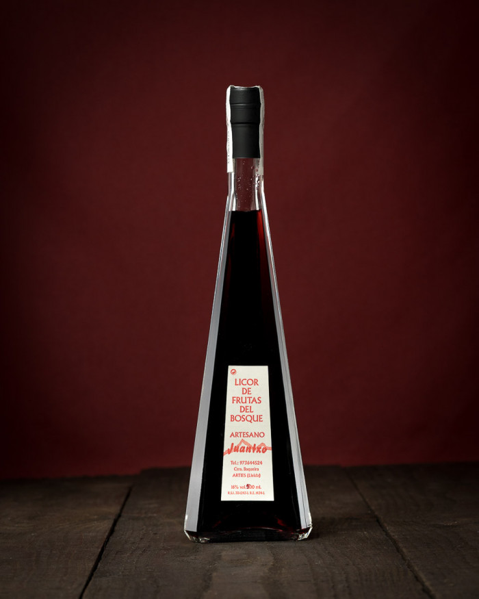 Licor de frutas del bosque «Juantxo» (50cl.)