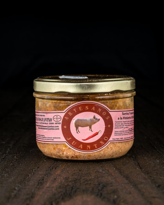 Paté casero «Aranés con pimienta»